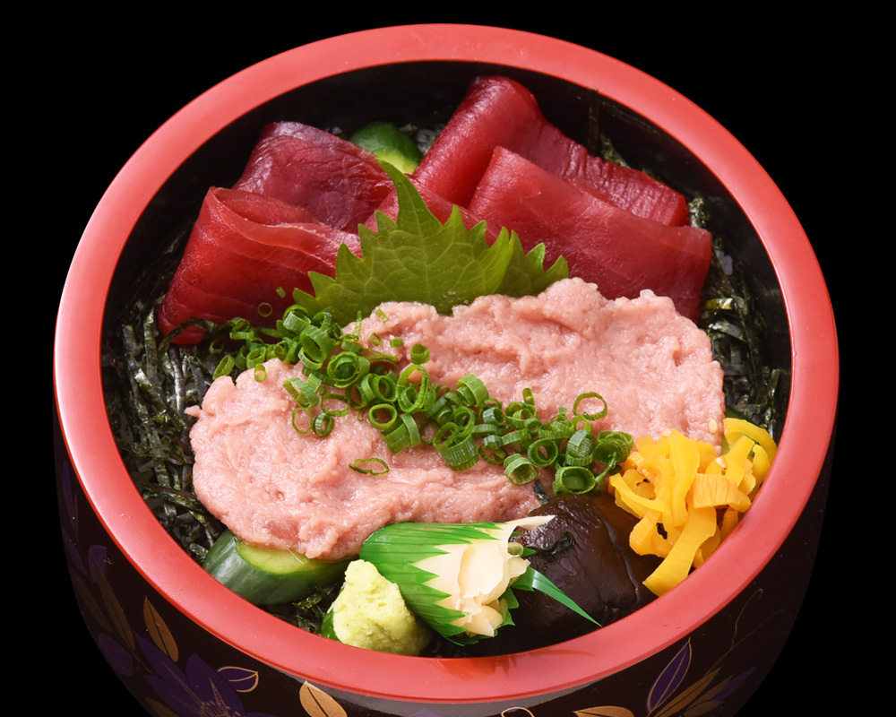 ねぎとろ鉄火丼