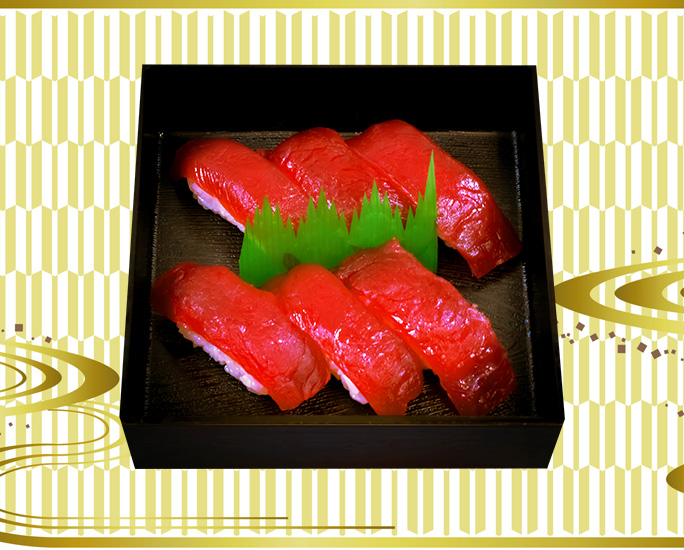 まぐろ握り６貫